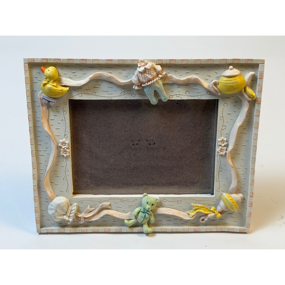 Beautiful Baby Nursery Resin Picture Frame 4x6